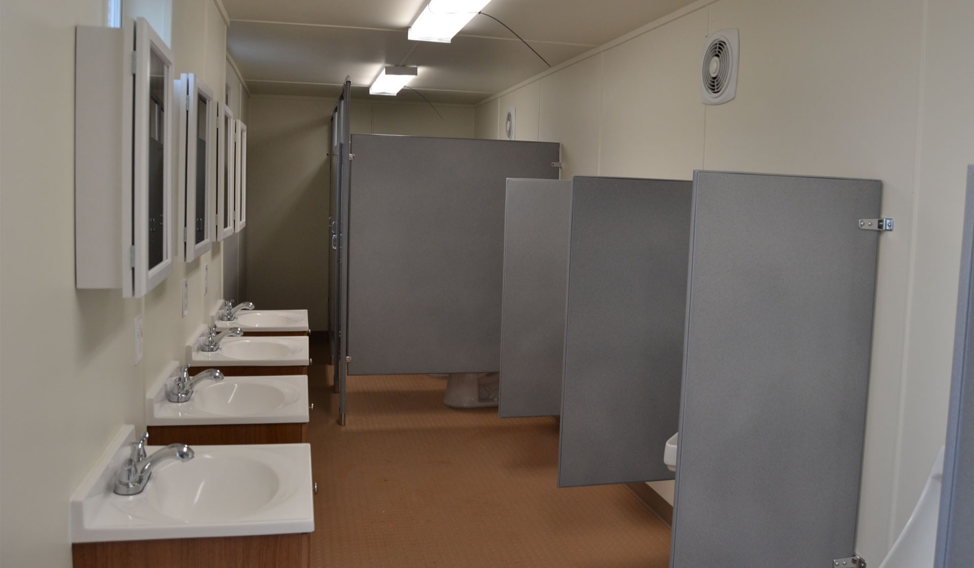 Bathrooms & Locker Rooms | Falcon Structures
